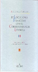 Diccionario temático de locuciones francesas con su correspondencia española