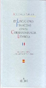 Diccionario temático de locuciones francesas con su correspondencia española