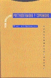 Postmodernidad y comunidad