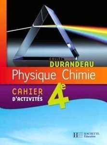 Physique Chimie 4e Cahier