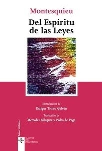 Del Espíritu de las Leyes