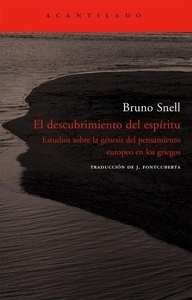 El descubrimiento del espíritu