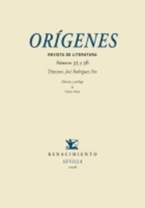 Orígenes. Revista de literatura 35 y 36