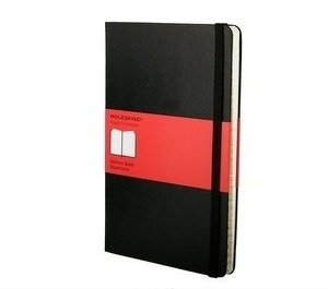 Moleskine Directorio - P - Rayas negro