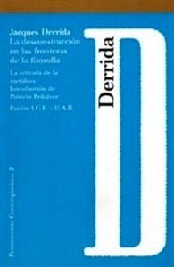 La desconstrucción en las fronteras de la filosofía