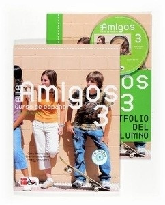 Aula Amigos 3 Pack  (Libro del alumno + Cd + portfolio)