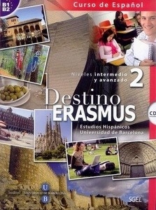 Destino Erasmus 2 (B1-B2) Libro de alumno + cuaderno de ejercicios + Cd-audio