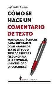 Cómo se hace un comentario de texto