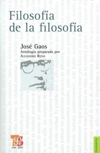 Filosofía de la filosofía