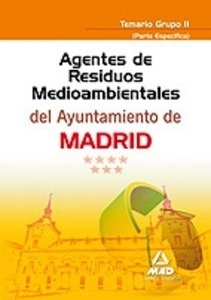 Agentes de Residuos Medioambientes del Ayuntamiento de Madrid