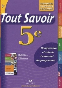 Tout Savoir 5e