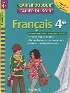 Français 4e Cahier du jour