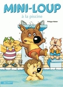 Mini-Loup à la piscine