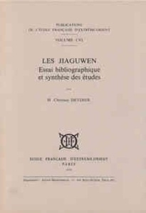 Les Jiaguwen. Essai bibliographique et synthèse des études