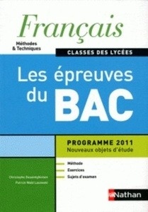 Les épreuves du BAC programme 2011