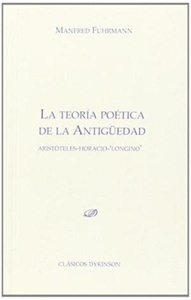 La teoría poética de la antigüedad