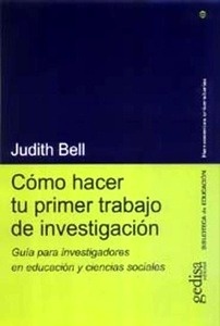 Cómo hacer tu primer trabajo de investigación