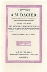 Lettre à M. Dacier relative à l'alphabet des hieroglyphes