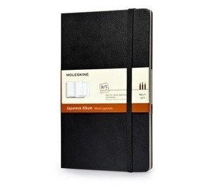 Moleskine Álbum japonés - L- Negro