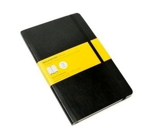 Moleskine Cuaderno clásico TB - L - Cuadriculado negro