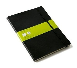 Moleskine Cuaderno clásico TB - XL - Liso negro