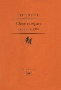 Chose et espace - Leçon de 1907