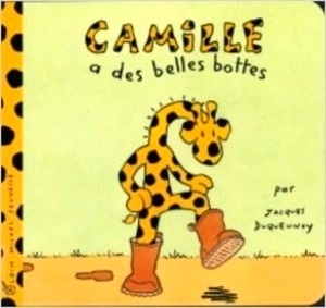 Camille a des belles bottes