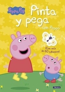 Pinta y pega con Peppa Pig