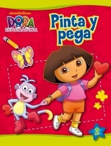 Pinta y pega. Dora la exploradora