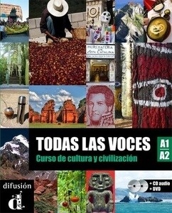 Todas las voces A1-A2 - Curso de cultura y civilización - Libro del alumno + CD + DVD