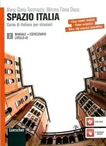 Spazio Italia Livello A2. Manuale 2 + Eserciziario2 + DVDROM 2