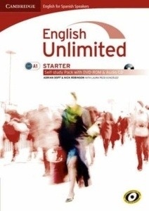 English unlimited for spanish speakers starter self-study pack (workbook with dvd-rom and audio cd)