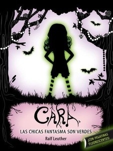 Cara. Las niñas fantasma son verdes
