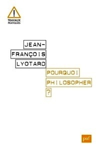 Pourquoi philosopher ?