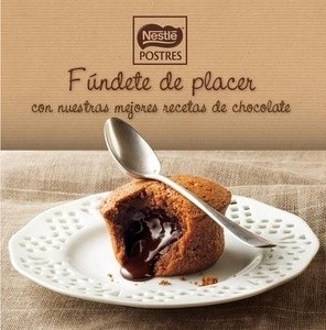 Fúndete de placer. Nestlé postres