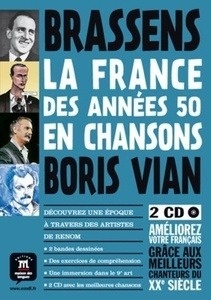 La France des années 50 en chansons - Bande dessinée + 2 CD audio