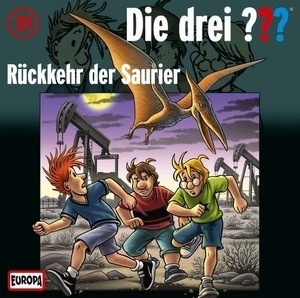 Die drei Fragezeichen-Kids - Rückkehr der Saurier, 1 Audio-CD .