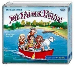 Die Wilden Küken - Ab ins Abenteuer!, 3 Audio-CDs