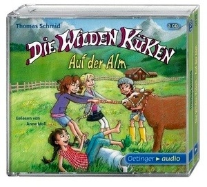 Die Wilden Küken - Auf der Alm, 3 Audio-CDs .