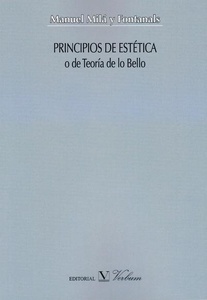 Principios de estética o de teoría de lo bello