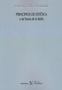 Principios de estética o de teoría de lo bello