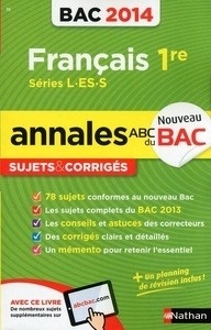 Annales ABC du Bac 2014 Français 1ere L-ES-S - Corrigés N15