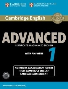 Cambridge English: Advanced (CAE) 1 (2015 Exam) Student's Book Pack (Student's Book with Answers x{0026} Audio CDs (2)