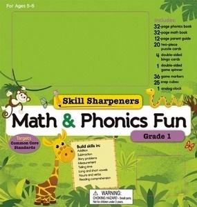 Math and Phonics Fun Grade 1