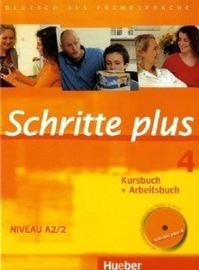 Schritte plus 4. Kurs- und Arbeitsbuch+ CD. A2/2