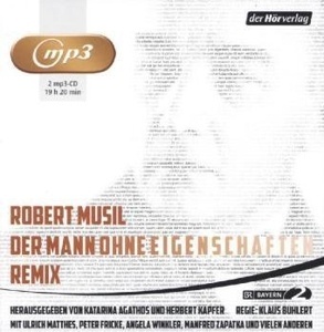 Der Mann ohne Eigenschaften. Remix, 2 MP3-CDs