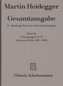 Gesamtausgabe. 4. Abt. Hinweise und Aufzeichnungen. Bd 94. Überlegungen II-VI