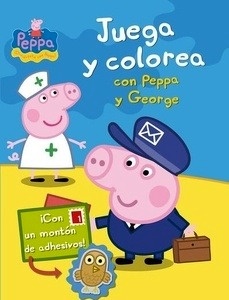 Peppa Pig. Juega y colorea con Peppa y George