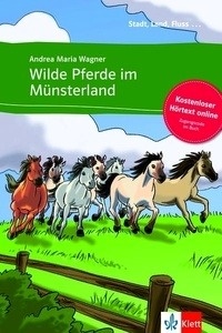Wilde Pferde im Münsterland - Libro + audio descargable