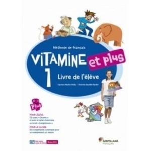 Vitamine et plus 1 - livre de l'élève + CD